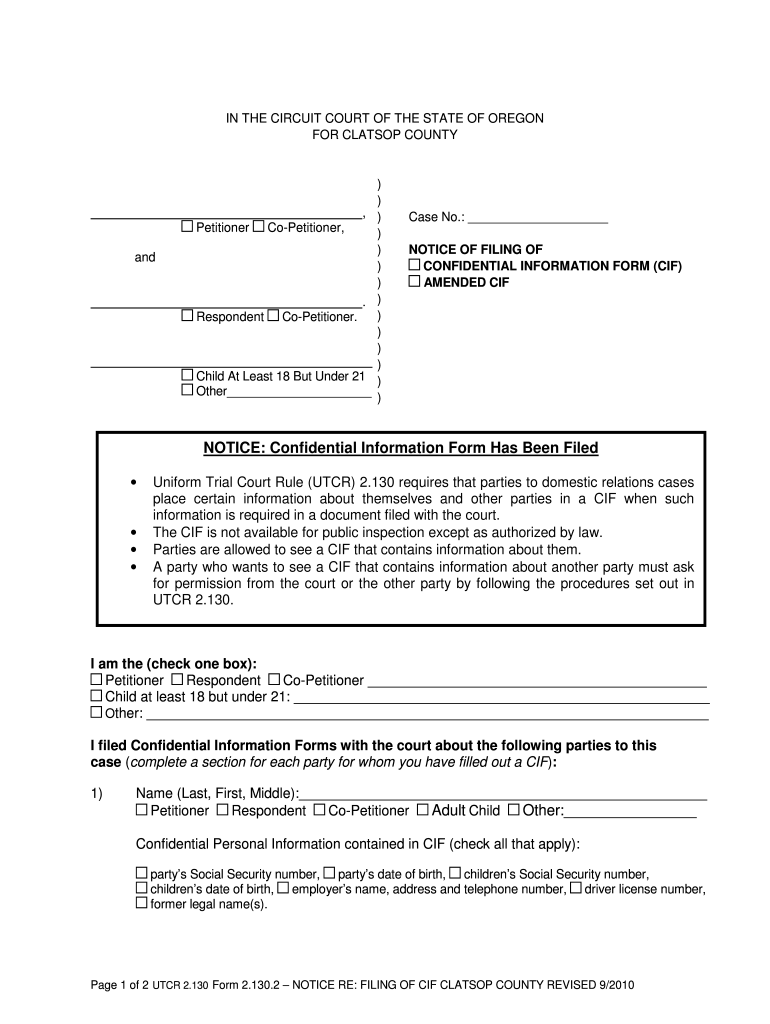 2010 Form OR 2 130 2 Fill Online Printable Fillable Blank PDFfiller