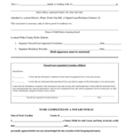 2011 Form NC WCPSS Affidavit Of Residence Fill Online Printable
