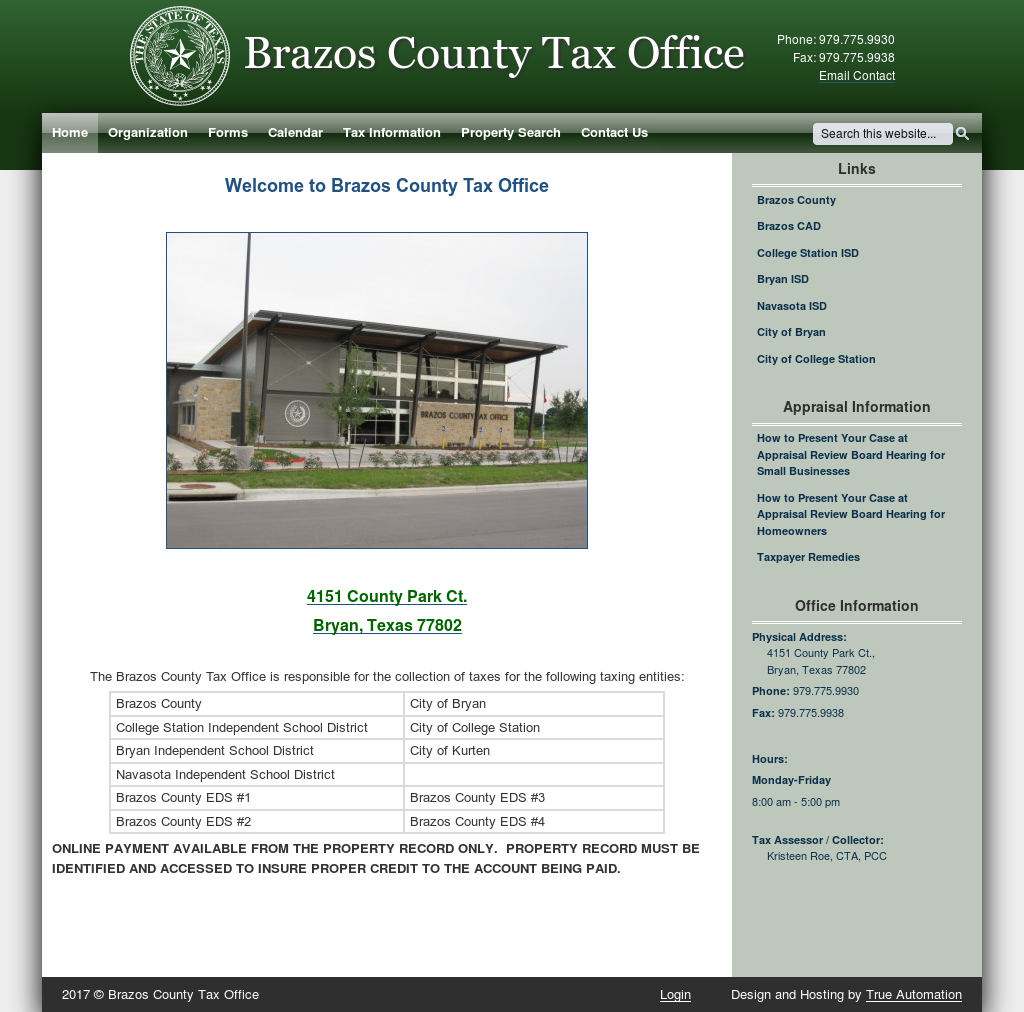 Brazos County Tax Office Bryan Tx 77802 Tax Walls