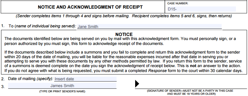 California Divorce Form FL 117 Cristin Lowe Law