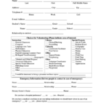 Ccps Volunteer Interest Form Printable Pdf Download