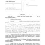 Civil Complaint Example Fill Online Printable Fillable Blank