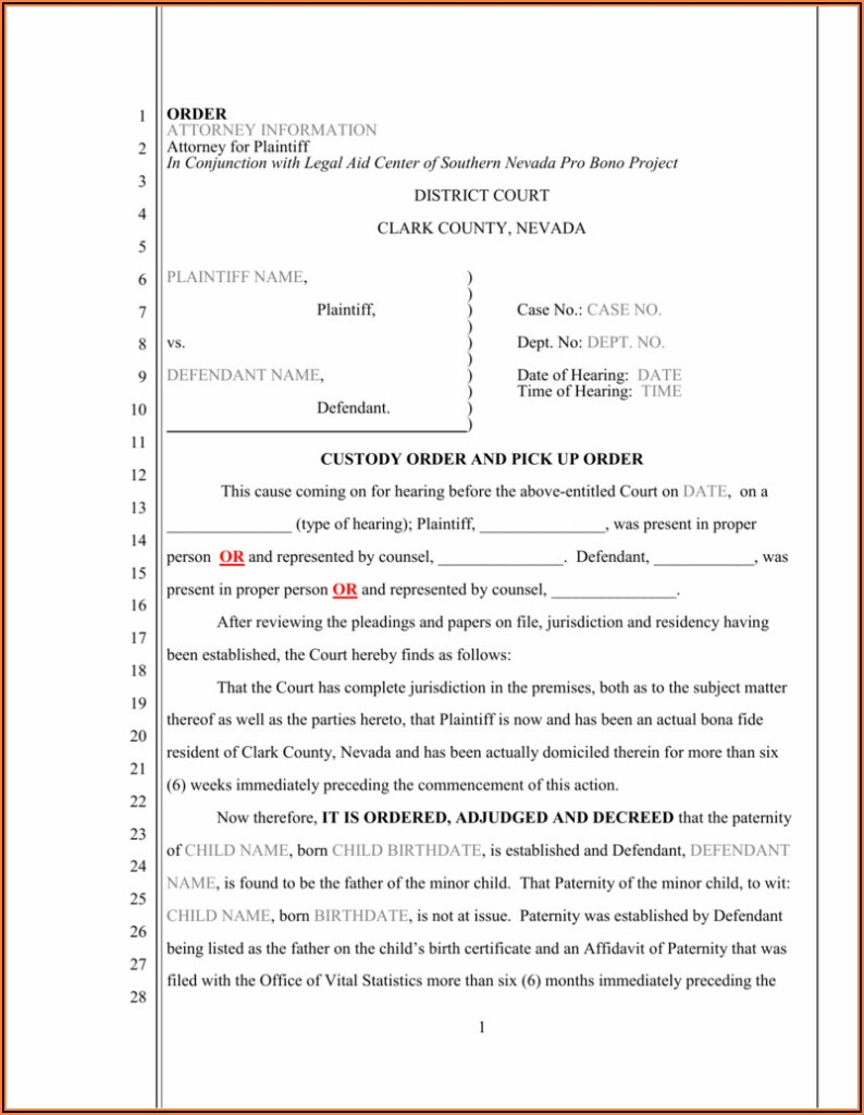 Cobb County Superior Court Divorce Forms Form Resume Examples 