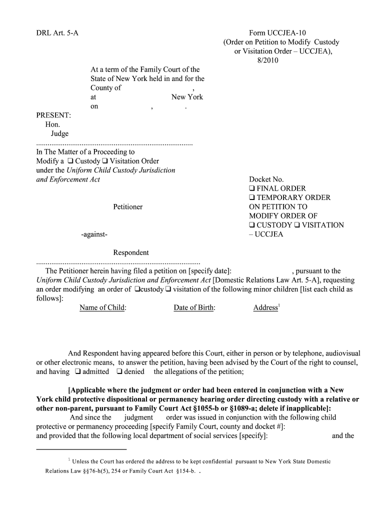 Custody Petition Fill Online Printable Fillable Blank PDFfiller