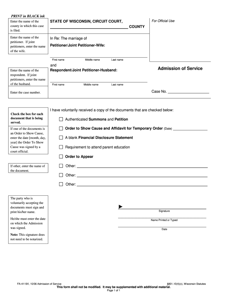 Fa 4119v Fill Online Printable Fillable Blank PdfFiller