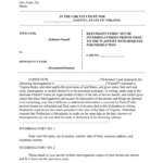 Fill Edit And Print Virginia Discovery Interrogatories From Defendant