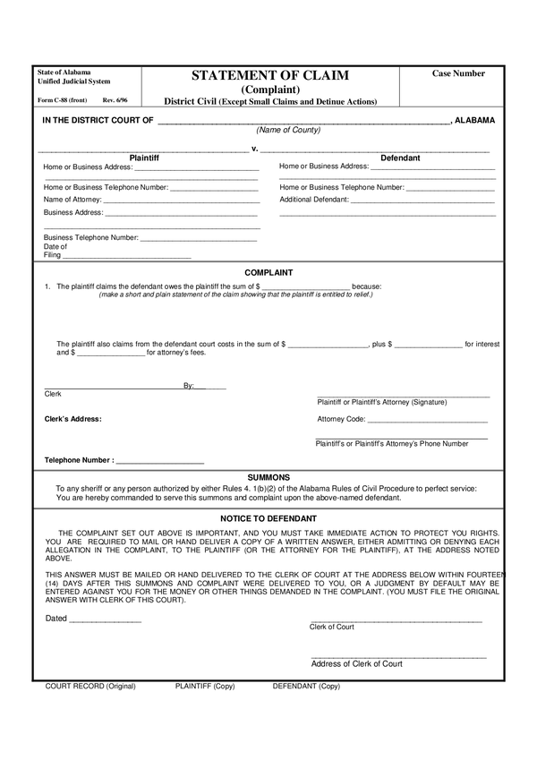 Fill Free Fillable Madison County Circuit Clerk AL PDF Forms