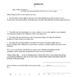 Fillable Form 16 1 Affidavit Lorain County Probate Court Printable