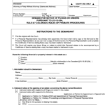 Fillable Form Jdf 902 Demand For Notice Of Filings Or Orders Colorado