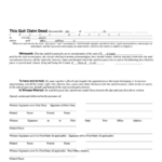 Fillable Quit Claim Deed County Of Seminole Florida Printable Pdf