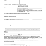 Fillable Quitclaim Deed Ventura County Clerk And Recorder Printable