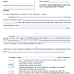 Free Georgia Child Custody Form PDF Template Form Download