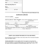 Free Illinois Quit Claim Deed Form Word PDF EForms