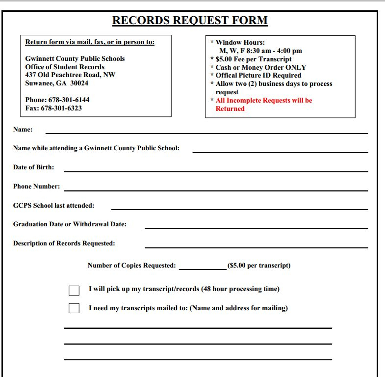 Gwinnett Public School Records 2020 2021 Student Forum