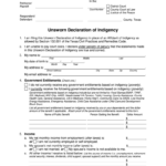 Indigency Form Fill Out And Sign Printable PDF Template SignNow