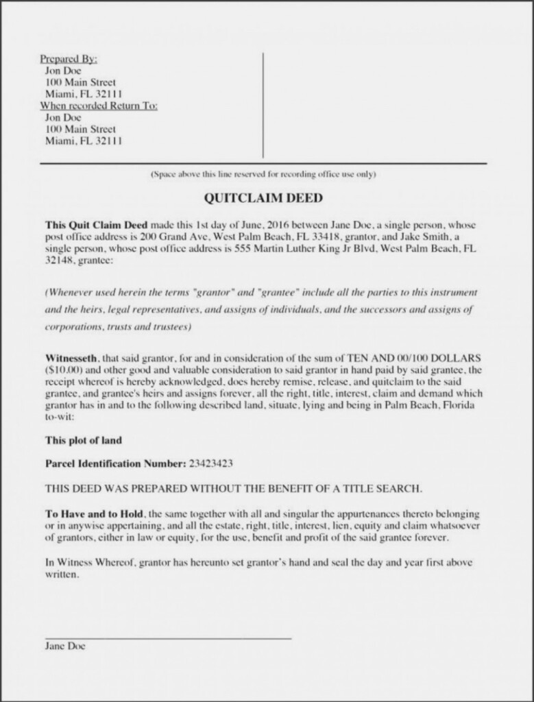 King County Washington Quit Claim Deed Form Universal Network