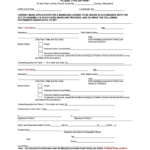 MD Non Resident Marriage Application Complete Legal Document Online