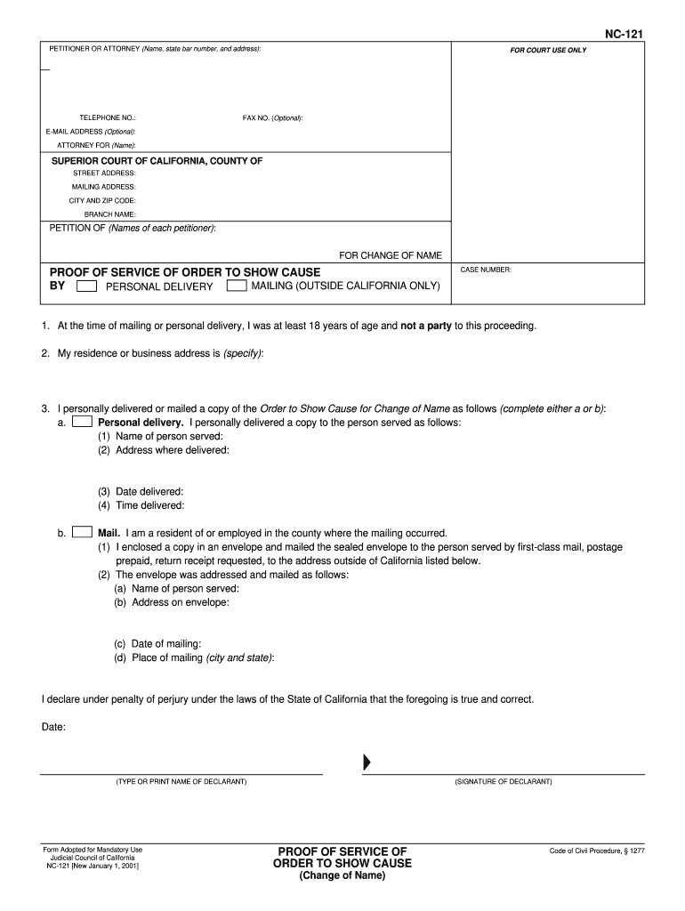 Nc 121 Fill Online Printable Fillable Blank PDFfiller