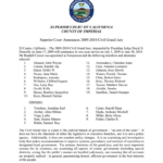 PRESS RELEASE SUPERIOR COURT OF CALIFORNIA COUNTY OF IMPERIAL