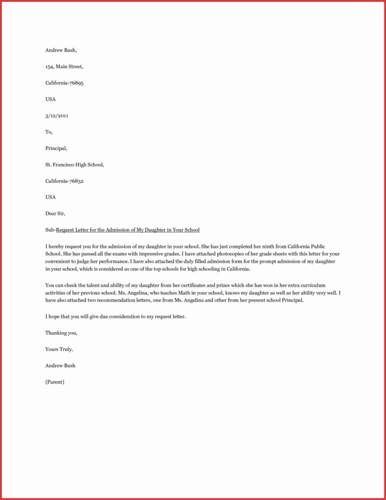 Principal School Transfer Request Letter Sample Classles Democracy