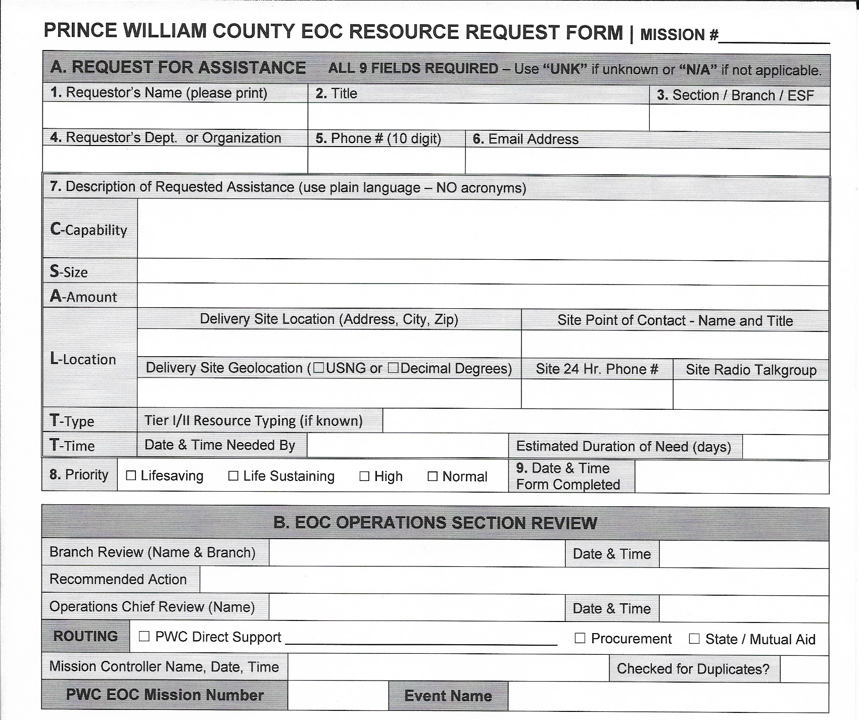 PWCARES Quick Reference Guide