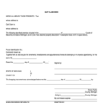 Quitclaim Deed Michigan Fill Online Printable Fillable Blank