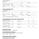 Restraining Order Riverside County Fill Online Printable Fillable