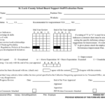 St Lucie County School Board Support Staff Evaluation Form