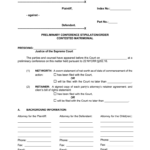 Suffolk County Preliminary Conference Form Fill Online Printable