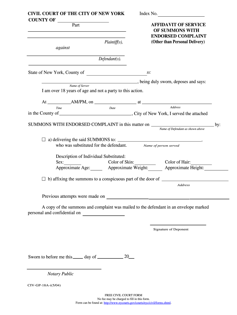 Civil Complaint Example Fill Online Printable Fillable Blank 