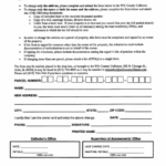 Tax Bil Address And Name Correction Form County Of Will Printable Pdf