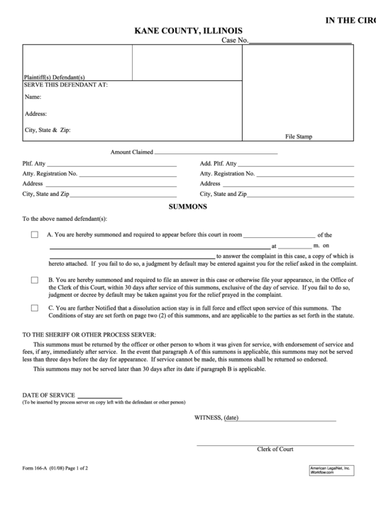 Top 6 Kane County Circuit Clerk Forms And Templates Free To Download In