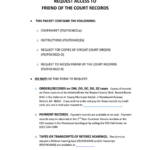 Top 8 Michigan Friend Of The Court Forms And Templates Free To Download