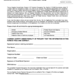 Transient Occupancy Tax Designated Exemptions Application Form County