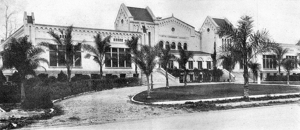 Tustin Grammar School Circa 1921 California History Tustin