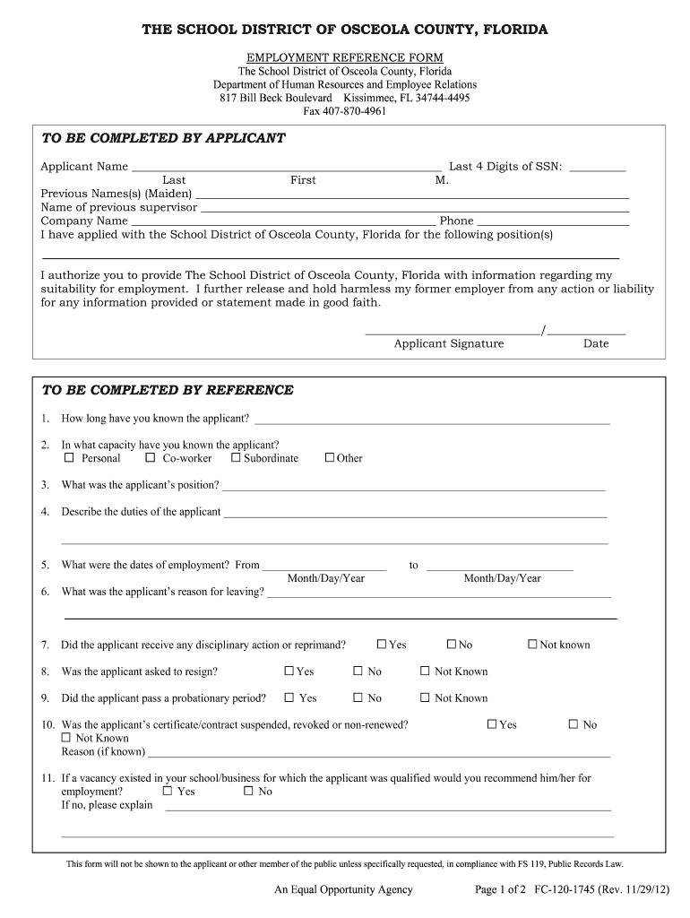 2012 2021 Form FL FC 120 1745 Fill Online Printable Fillable Blank 