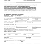 24 Permission Slip To Ride With Teacher Free To Edit Download