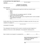 Adoption Form The O Guide