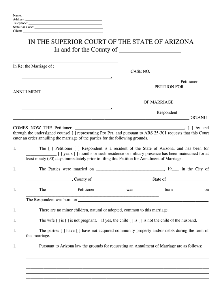 34 Arizona Superior Court Forms And Templates Free To Download In PDF