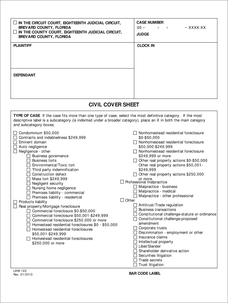 Brevard County Clerk Of Courts Fill Out And Sign Printable PDF