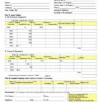 Business Tangible Property Tax Return Form Arlington County 2009