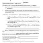 Complaint Form Circuit Court Of The State Of Oregon Printable Pdf