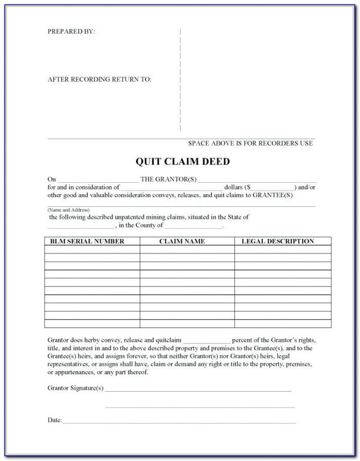 Cuyahoga County Quit Claim Deed Form Wineanddesignhh