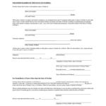 Declaration Of Domicile Fill Out And Sign Printable PDF Template