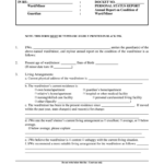 F Departments Probate 2009 Personal Status Report For Adult Or