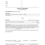 Fill Edit And Print Arizona Quitclaim Deed From Corporation To A Trust