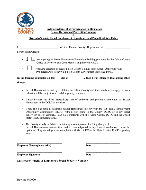 Fill Free Fillable Forms Fulton County Government