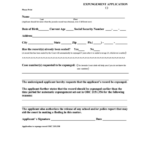 Fillable Application For Expungement Form Printable Pdf Download