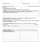 Fillable Form Sjc 60 Do Judgment Of Divorce 45th Judicial Circuit