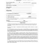 Fillable Macon County Room Occupancy Tax Report Form Printable Pdf Download